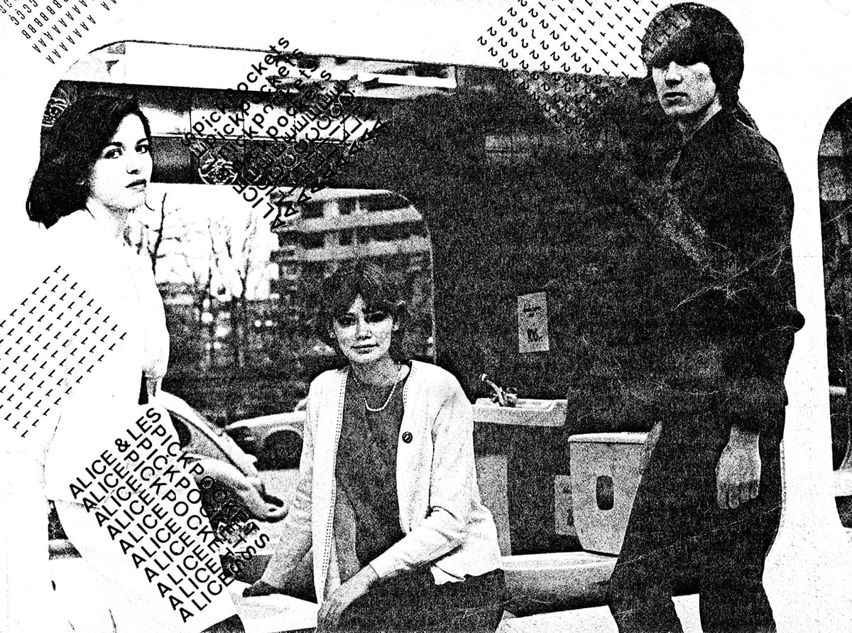 Projet d'affiche pour Alice et les pickpockets