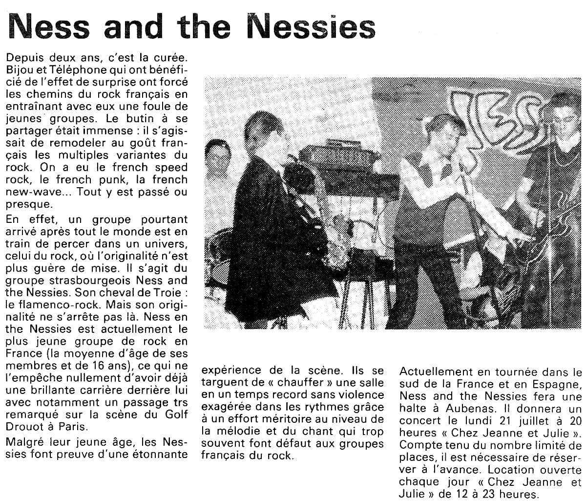 Ness and the Nessies : extrait de presse