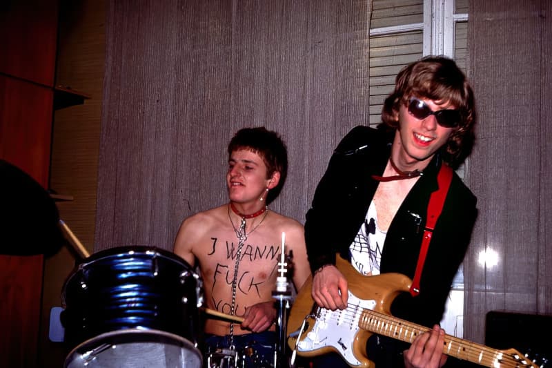 Les Têtes Brûlées au festival du salon Cibeles, Barcelone, le 21 mai 1982