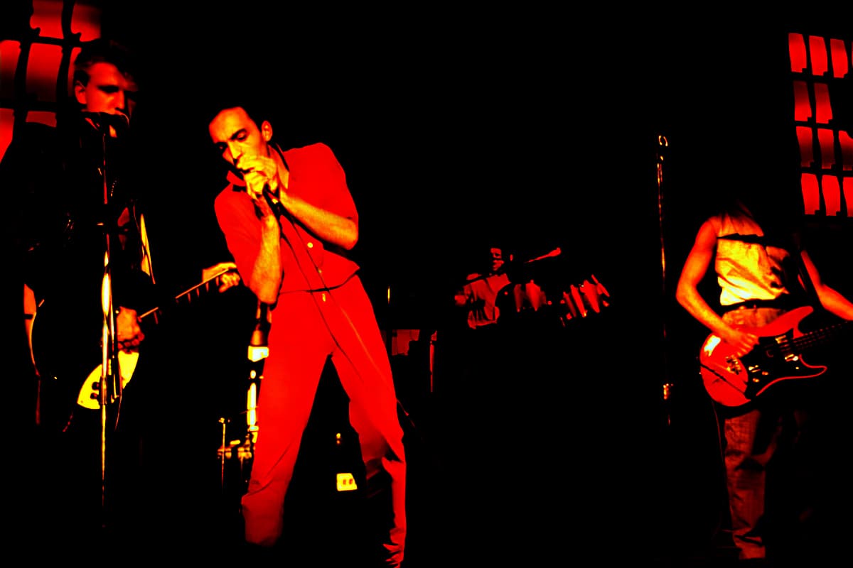 Les Têtes Brûlées au festival du salon Cibeles, Barcelone, le 21 mai 1982